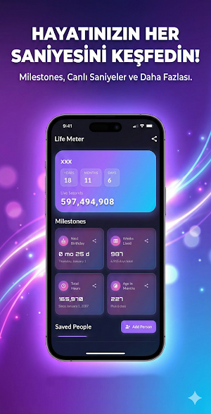 Life Meter: Age & Countdown Screenshot 1