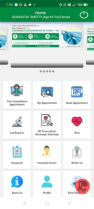 Apex Patient App Screenshot 1