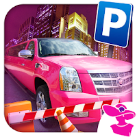 Pink Lady Limo Taxi Driver Go