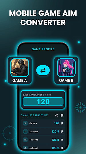 Game Aim Calculator, Converter Screenshot 3