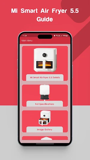 Mi Smart Air Fryer 5.5 Guide Screenshot 0
