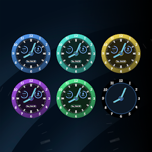 Aqua Moon Watch Face Screenshot 2