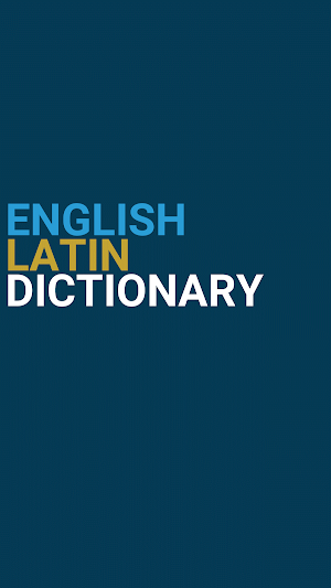 English : Latin Dictionary Screenshot 0