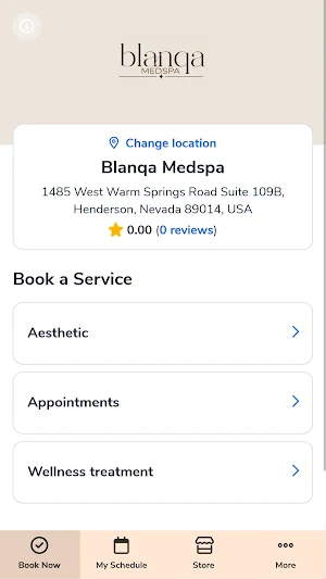 Blanqa Medspa Screenshot 0