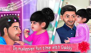 Aadhya's Spa Salon With Daddy Screenshot 0