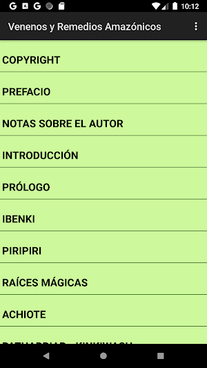 Venenos y Remedios Amazónicos Screenshot 1