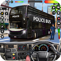 US Police Bus Simulator Games