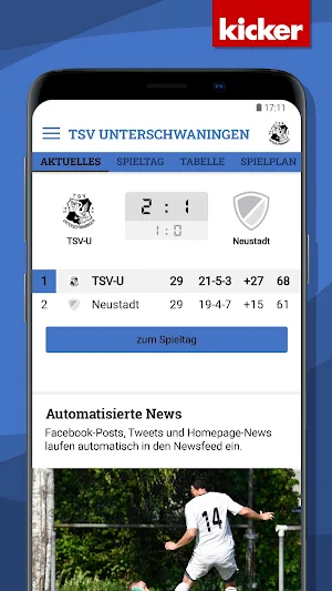 TSV Unterschwaningen Screenshot 2