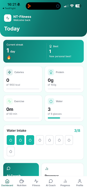 NT-FITNESS PRO Screenshot 0