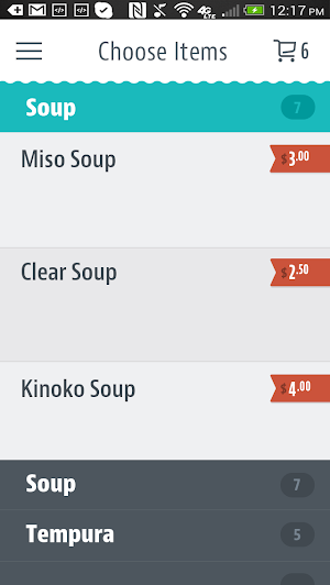 Sakura J Japanese Restaurant Screenshot 2