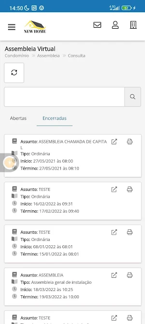 New Home Adm e Sindicatura Screenshot 3