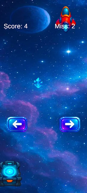 Galaxy Crystal Catch Screenshot 1