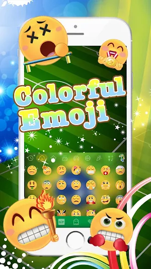 Colorful SMS Emoji Emoticons Screenshot 2