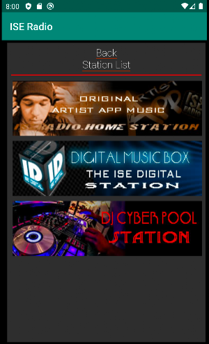 ISE Radio Screenshot 2