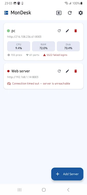MonDesk Screenshot 0