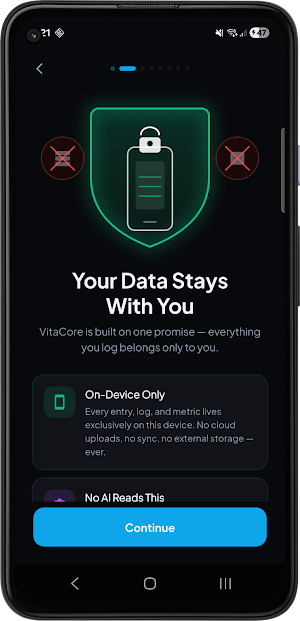 VitaCore Screenshot 2