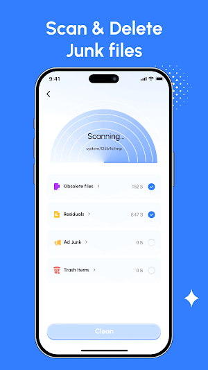 CleanGo - Junk files cleaner Screenshot 2