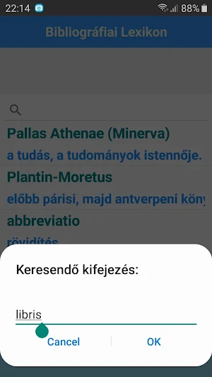 Bibliográfiai Lexikon Screenshot 3