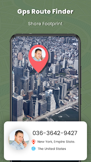 GPS Route Finder Screenshot 3