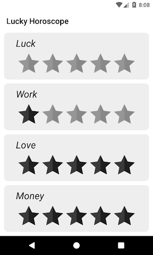 Lucky Horoscope + Wear Screenshot 1