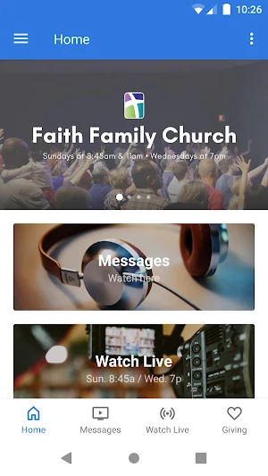 Faith Family Church - Omaha Screenshot 0