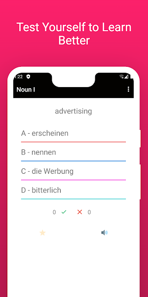 Practice English German Words Screenshot 3