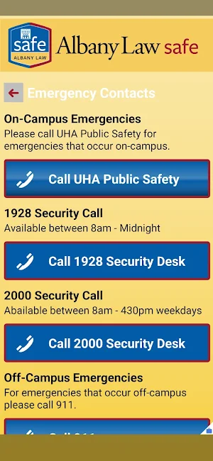 Albany Law Safe Screenshot 3