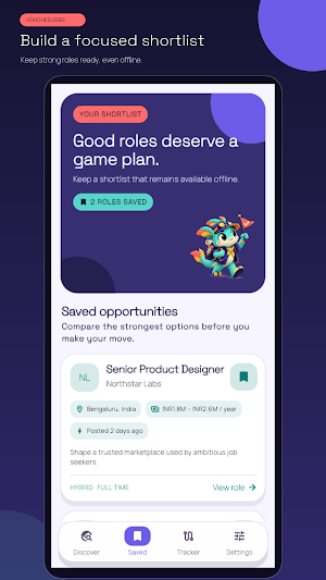 VouchedJobs: Job Tracker Screenshot 1