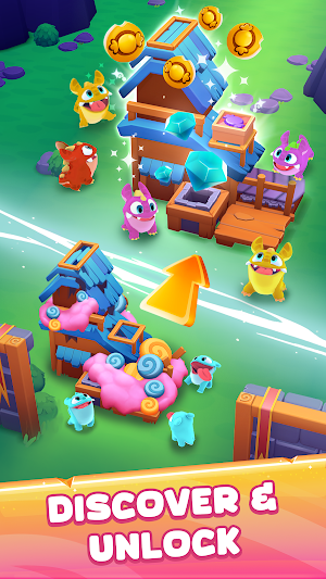 Candy Critters: Idle Merge Screenshot 2