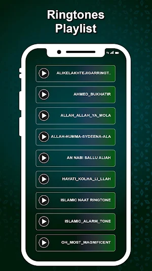 RN Islamic Ringtones Screenshot 3
