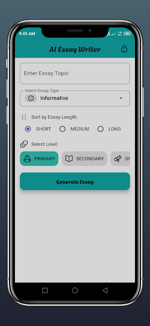 AI Essay Writer Screenshot 0