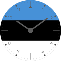 Estonia Analog Watch Face