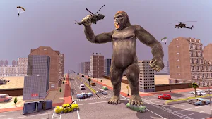 Angry Gorilla City Smasher 3D Screenshot 2