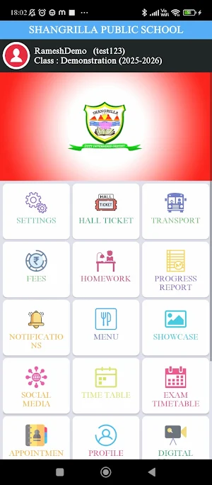 Shangrilla Public School Screenshot 0
