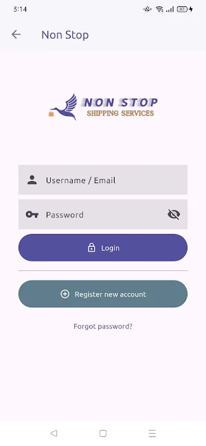 Non Stop Shipping Service Screenshot 1