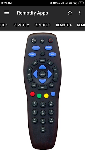 Tata Sky Remote Control Screenshot 2