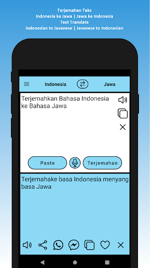 Indonesian Javanese Translator Screenshot 1