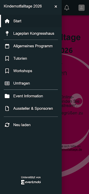 Kindernotfalltage 2026 Screenshot 0