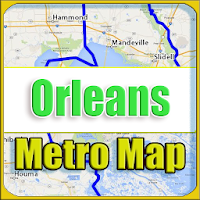Orleans France Metro Map Offline