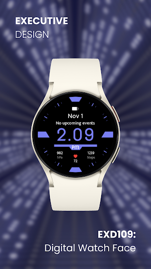 EXD109: Digital Watch Face Screenshot 3
