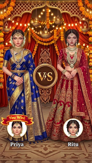 Indian Wedding Dress Up Bride Screenshot 3