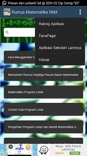 Rumus Matematika SMA Sederajat Screenshot 3