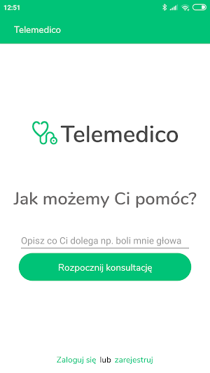 Telemedico Screenshot 0
