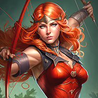 Archer Superhero arrow fight