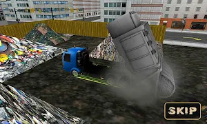 3D Garbage Truck Driver Screenshot 0