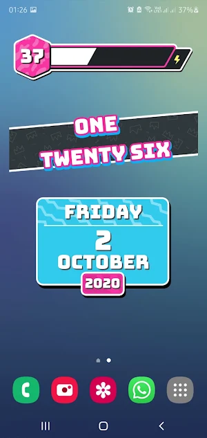 Fall KWGT Screenshot 2