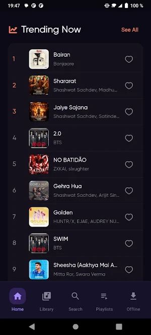 Joytify - Music & Playlists Screenshot 1