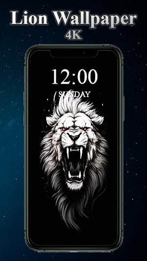 Lion Wallpaper Aesthetic 2024 Screenshot 3