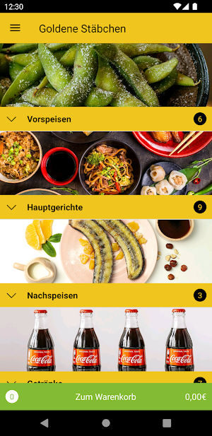 Goldene Stäbchen Screenshot 1