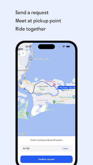 Ridebuddy - Find a ridebuddy Screenshot 2
